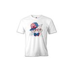 Lord T-Shirt Kedi Cool Beyaz Erkek T-Shirt