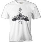 Lord T-Shirt Kelebek - Death Of An Insect Beyaz Erkek Tshirt