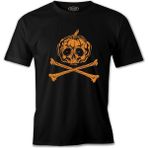 Lord T-Shirt Kuru Kafa Bal Kabağı Siyah Erkek Tshirt - 3XL