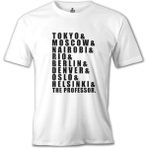 Lord T-Shirt La Casa De Papel - Team Beyaz Erkek Tshirt - XXXL
