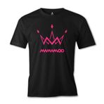 Lord T-Shirt Mamamoo - Logo Crown Siyah Erkek T-shirt