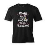 Lord T-Shirt March Girls Siyah Erkek T-shirt