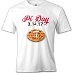 Lord T-Shirt Matematik - Pi 24 Beyaz Erkek T-shirt
