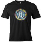 Lord T-Shirt Matematik - Pi 5 Siyah Erkek T-shirt