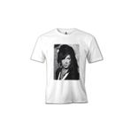 Lord T-Shirt MB-503 Beyaz Amy Winehouse - Back To Black Erkek T-shirt