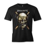 Lord T-Shirt Megadeth - Vic 3 Siyah Erkek T-shirt