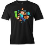 Lord T-Shirt Minecraft - Dig Siyah Erkek Tshirt