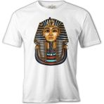 Lord T-Shirt Mısır - Tutankhamun Beyaz Erkek Tshirt - XL