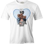 Lord T-Shirt Mom Of Boys Anneler Günü Beyaz Unisex Tshirt - XXXL