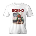 Lord T-Shirt Muhammad Ali - My Life Beyaz Erkek T-shirt
