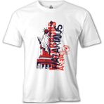 Lord T-Shirt New York - Liberty Area Beyaz Erkek Tshirt - M