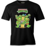 Lord T-Shirt Ninja Turtles - Pizza Siyah Erkek Tshirt - M