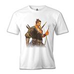 Lord T-Shirt Overwatch - Hanzo Beyaz Erkek T-shirt