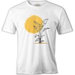 Lord T-Shirt Plants By Sun Beyaz Erkek Tshirt