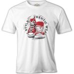 Lord T-Shirt Red Wear - Ayakkabı Beyaz Erkek Tshirt - XL