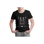 Lord T-Shirt Star Wars - Darth Vader Armor Siyah Çocuk Tshirt