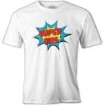 Lord T-Shirt Super Girl Beyaz Erkek Tshirt - 3XL