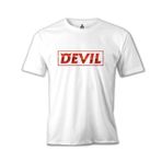 Lord T-Shirt Super Junior - Devil Beyaz Erkek T-shirt