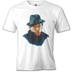 Lord T-Shirt Sylvester Stallone Hat Beyaz Erkek T-Shirt
