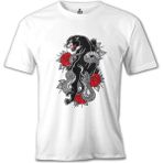 Lord T-Shirt Tattoo - Tiger Beyaz Erkek Tshirt