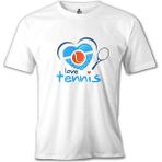 Lord T-Shirt Tenis - Beat Beyaz Erkek Tshirt - M
