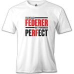 Lord T-Shirt Tenis - Pronounced Perfect Beyaz Erkek Tshirt - M