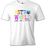 Lord T-Shirt Travis Scott - Astro World Beyaz Erkek Tshirt