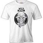 Lord T-Shirt Wild Instinct - Kaplan Beyaz Erkek Tshirt - 2XL