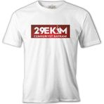 Lordd T-Shirt 29 Ekim Cumhuriyet Bayramı Beyaz Erkek Tshirt - XXXL