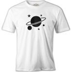 Lordd T-Shirt Saturn Iv Logo Beyaz Erkek Tshirt - XXXL