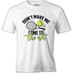 Lordd T-Shirt Tenis - Net Beyaz Erkek T-Shirt - XXXL