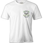 Lordd T-Shirt Tenis - Sports Club Logo Beyaz Erkek T-Shirt - M