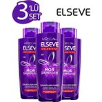 Loreal Elseve Color Vive 3x200 ml Mor Şampuan