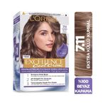 Loreal Excellence 7.11 Ekstra Küllü Kumral Kit Saç Boyası