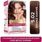 Loreal Excellence Creme 5.02 Bronz Kahve Saç Boyası
