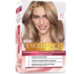 Loreal Excellence Creme Koyu Sarı Küllü 8.1 Saç Boyası