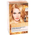 Loreal Excellence İntense 8.34 Zengin Sıcak Sarı Saç Boyası