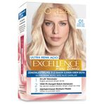 Loreal Paris 01 Ultra Açık Doğal Sarı Excellence Creme Saç Boyası