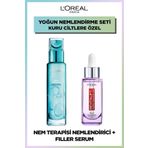 L'Oreal Paris %1.5 Saf Hyaluronik Asit Kırışıklık Karşıtı Serum&nem Terapisi Aloe Vera Suyu Kuru Hassas Cilt Set