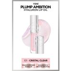 Loreal Paris 101 Cristal Clear Plump Ambition Hyaluron Lip Oil Besleyici ve Nemlendirici Dudak Parlatıcısı