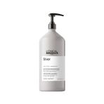 Loreal Paris 1500 ml Professionnel Paris Serie Expert Silver Çok Açık Sarı, Gri Ve Beyaz Saçlar Için Renk Dengeleyici Mor Şampuanı
