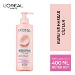 Loreal Paris 400 ml Değerli Çiçekler Kuru Hassas Ciltler İçin Yüz Temizleme Sütü