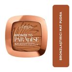 Loreal Paris Bronze To Paradise Mat Bronzlaştırıcı Pudra 03 Back To