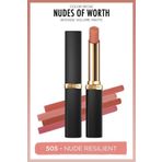 Loreal Paris Color Riche Intense 505 Nude Resilient Volume Matte Ruj