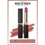 Loreal Paris Color Riche Intense Volume Matte 570 Worth It Intense Ruj