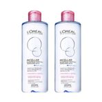 Loreal Paris Dermo Expertise Hassas Ciltler 2x400 ml Makyaj Temizleme Suyu