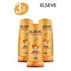 Loreal Paris Elseve 6 Mucizevi Yağ 3x360 ml Besleyici Saç Bakım Kremi