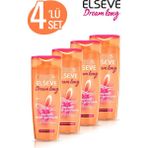 Loreal Paris Elseve Dream Long 4x520 ml Onarıcı Bakım Şampuanı