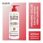 Loreal Paris Elseve Komple Onarıcı 5 400 ml 3'ü 1 Arada Krem Şampuan