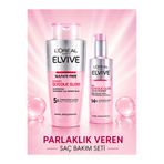 L'Oreal Paris Elvive Glycolic Gloss Parlaklık Veren Saç Bakım Rutini Seti: Şampuan & Saç Bakım Spreyi